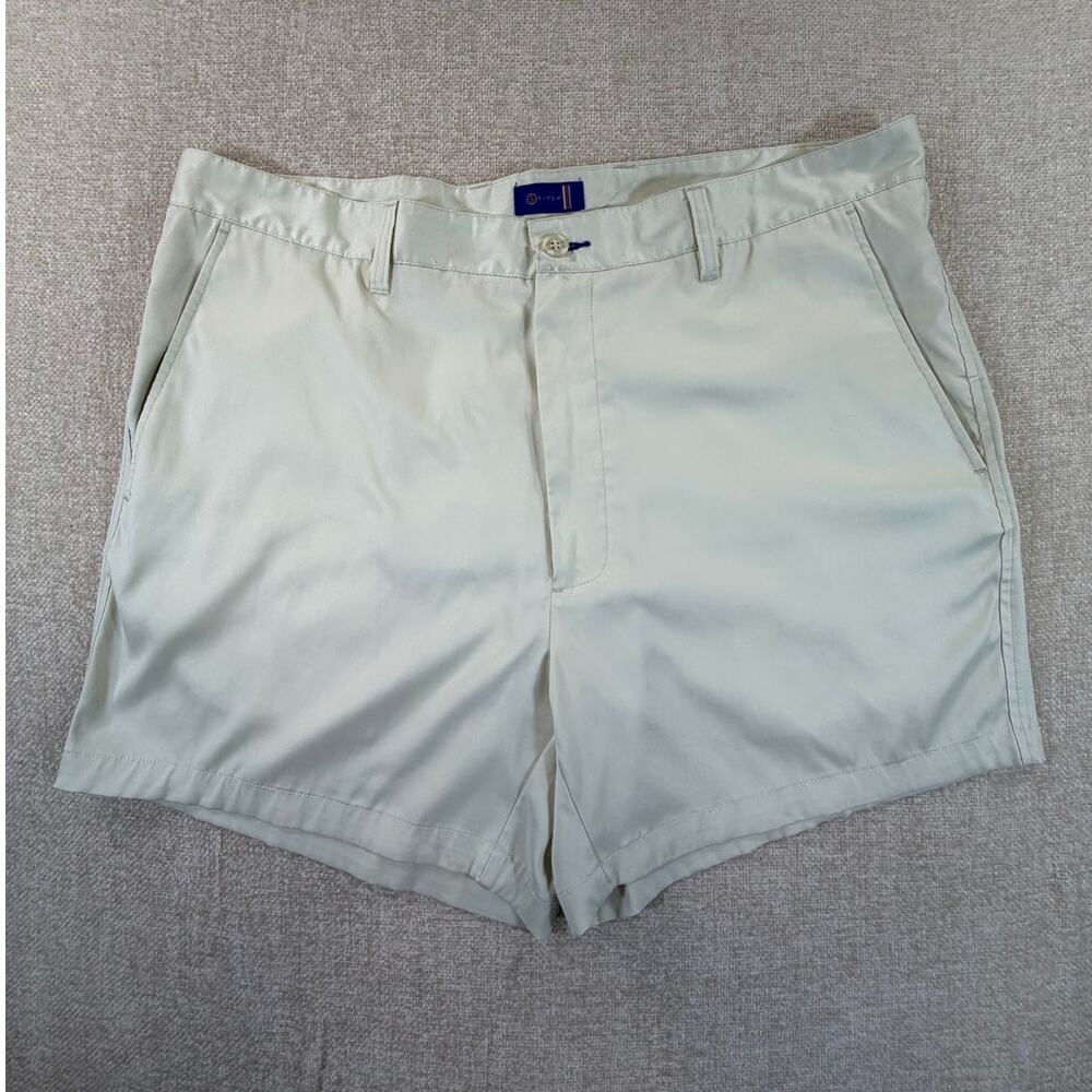 STITCH Men's 40 Cream Tech Performance Golf Shorts Stretch Casual Athletic Wear
